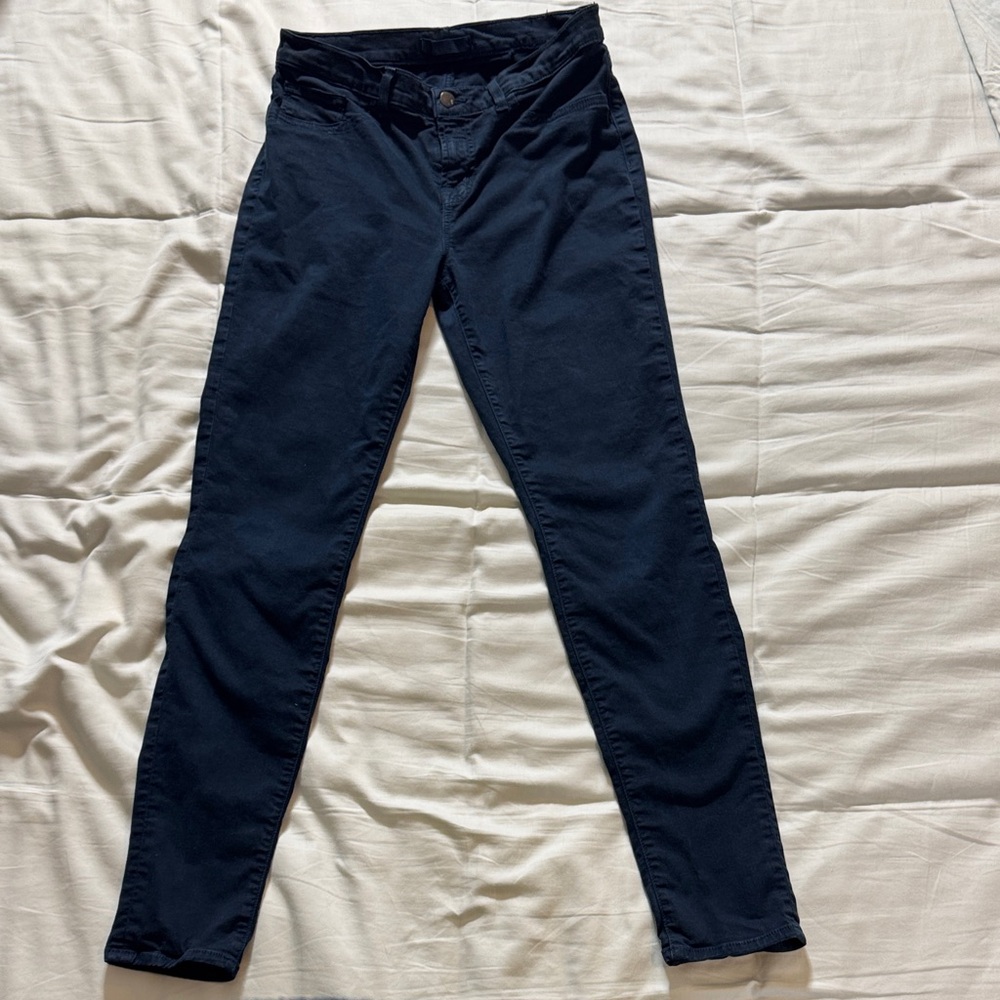 J Brand Skinny Jeans in Navy Blue